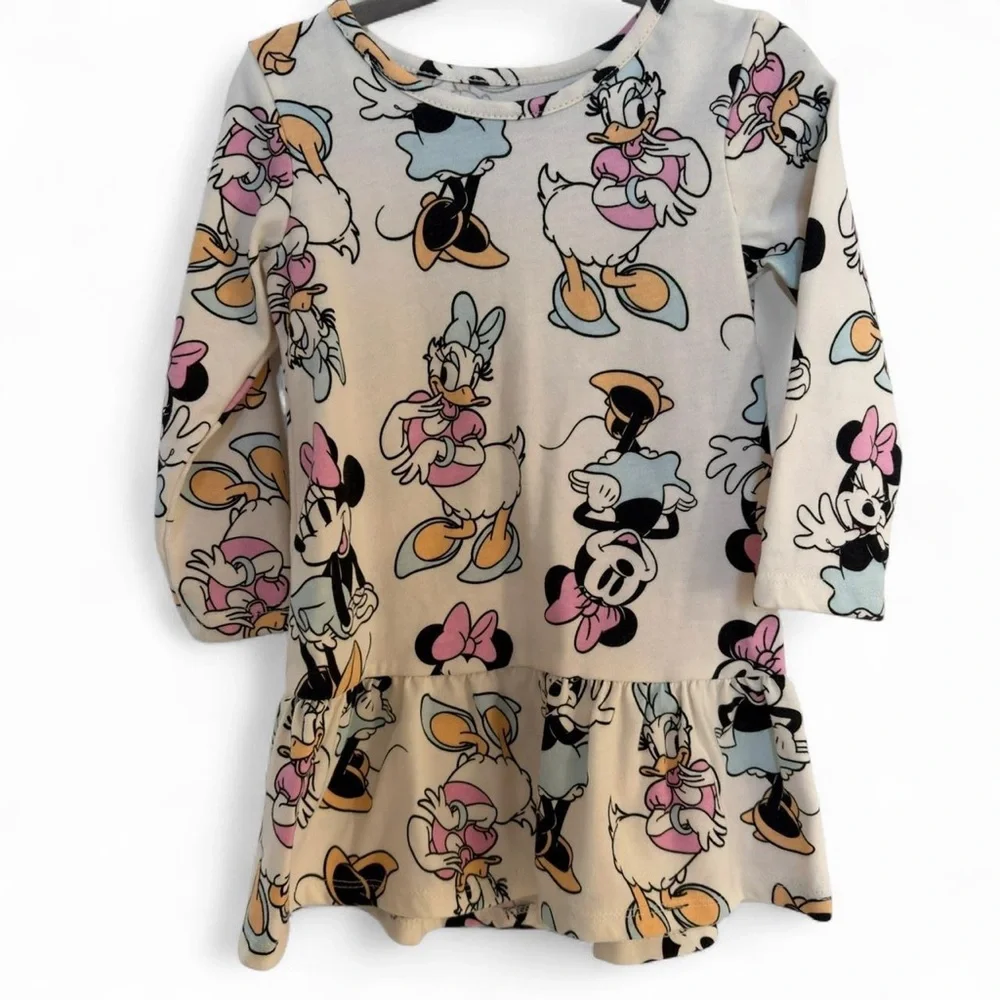 Disney Minnie Mouse and Daisy Duck Toddler Girls Dress 18 months